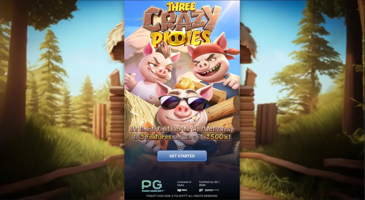 Three Crazy Piggies demo grátis